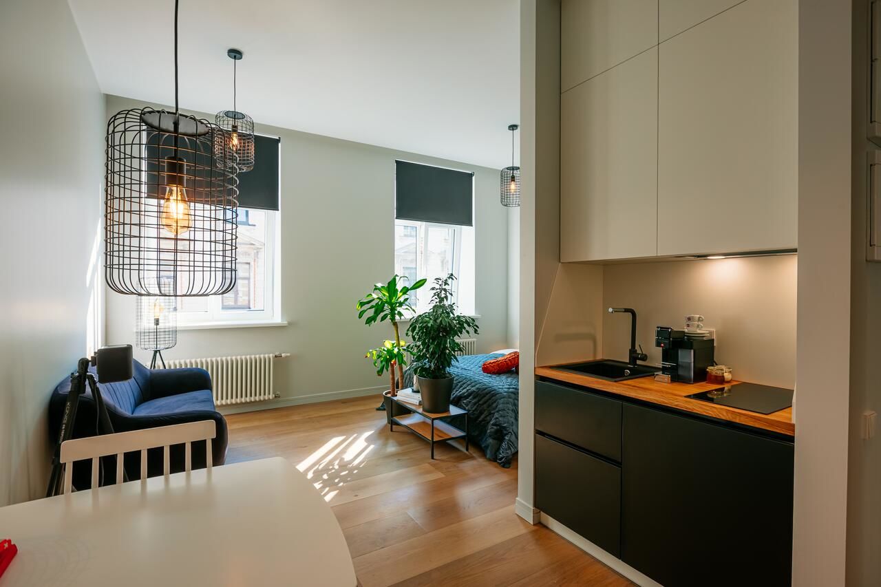 Апартаменты Charming design apartment at the heart of Riga Рига-17